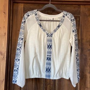 Anthropology Boho Top